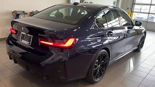 2023 BMW 330i xdrive LCI Face Lifted Tanzanite Blue with M sport package [upl. by Ynned]