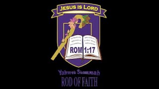 Yahweh Shammah Rod of FaithSecond Service Sunday 16 June 2024 [upl. by Oiram]