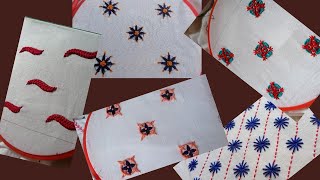 Allover Filling Embroidery for Beginners Kurti Blouse Bed Cover Cushion Cover etc SunEmbroidery [upl. by Cirded]