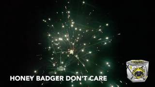 Honey Badger Dont Care Firework [upl. by Cassi233]