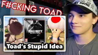 SML Movie Toad’s Stupid Idea Reaction [upl. by Osnerol]