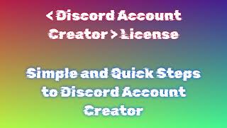 Guide to Installing Discord Account Creator on PC 2024 [upl. by Atekin]