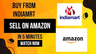 Buy from Indiamart and sell on Amazon or Ecommerce  Buy Cheap From Indiamart and Sell on Amazon yt [upl. by Retsam657]