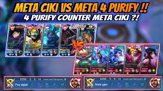 Musuh Ini Kesal Sampe Ngatain quot Meta 4yam quot  Meta Ciki Vs Meta 4 Purify🔥 [upl. by Latoyia]