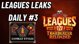 Leagues 4 Leaks 3  Combat Style Relics [upl. by Soalokin711]