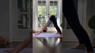 Tip for an easier downward dog 📌 yoga [upl. by Onez]