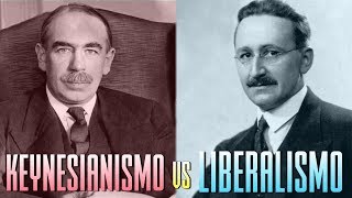 LIBERALISMO vs KEYNESIANISMO  DIFERENCIAS y CRITICAS [upl. by Annel]