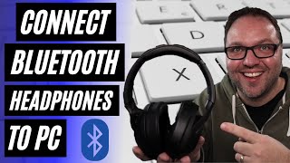 How to Connect Bluetooth Headphones to PC  Windows 10 🎧 [upl. by Trisha]