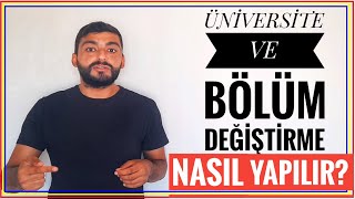 BÃ–LÃœM YA DA ÃœNÄ°VERSÄ°TE NASIL DEÄÄ°ÅTÄ°RÄ°LÄ°R YATAY GEÃ‡Ä°Å NASIL YAPILIRMYP Ä°LE amp ORTALAMA Ä°LE GEÃ‡Ä°Å [upl. by Lantz]