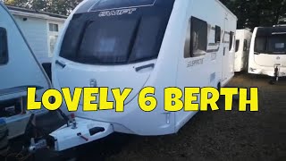 6 BERTH FAMILY CARAVAN FOR SALE Sprite Major 6TD 2021 [upl. by Aenotna]