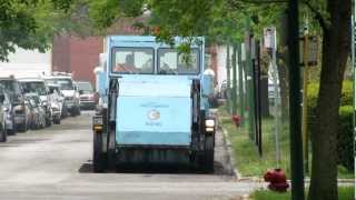 City of Chicago Elgin Pelican street sweeper Dept of Streets and Sanitation 04302012 [upl. by Armando398]