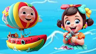 Row Row Your Boat  Rhymes for babies  0267  Coco Finger Rhymes [upl. by Egwin]