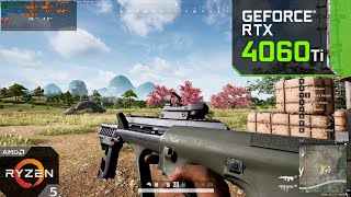 PUBG  RTX 4060 Ti  Ryzen 7500F  1080p Ultra Graphics [upl. by Einhoj]