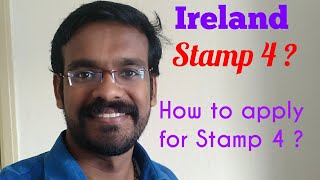 How to apply and get Stamp 4 in Ireland and its benefits  Vlog No 21 [upl. by Ahsla]