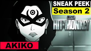 Marvels Hit Monkey Season 2 Sneak Peek Preview for AKIKO [upl. by Desdemona286]