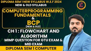 COMPUTER PROGRAMMING FUNDAMENTALS CPF UNIT 1 MIMP FOR GTU EXAM  BCP MIMP  SEM 1 COMPUTER MIMP [upl. by Wonacott]