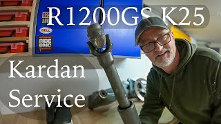 Kardanservice an einer BMW R1200GS K25 [upl. by Ail]