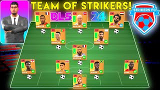 THE LEGENDARY TEAM OF ATTACKERS  SCORING GOAL WITH EVERYONE IN DLS 24  DREAM LEAGUE SOCCER 2024 [upl. by Myriam683]