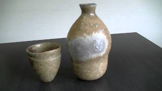 Bizen ware 備前焼 伊勢崎晃一朗 徳利・酒呑 [upl. by Eggett290]