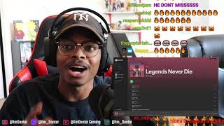 ImDontai Reacts To Legends Never Die  Juice WRLD [upl. by Ayadahs]