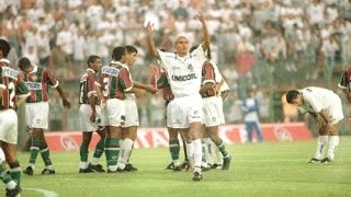 Santos 5x2 Fluminense 10121995  Semifinal Brasileiro 1995 volta [upl. by Hourihan]