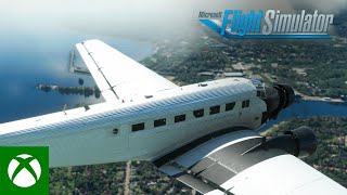 Microsoft Flight Simulator  Junkers JU52 [upl. by Ffilc]