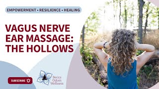 Vagus Nerve Ear Massage The Hollows [upl. by Montague558]