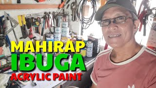 ANO PAGKAKAIBA NG ACRYLIC PAINT SA URETHANE PAINT I DA HUSTLERS TV [upl. by Lesab]