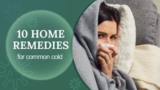 Common Cold Remedies amp How to Boost Immunity Naturally [upl. by Nyrak47]