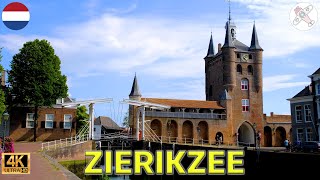 ZIERIKZEE │NETHERLANDS Day trip and walking tour of the magnificent old town of Zierikzee 4K [upl. by Knorring]