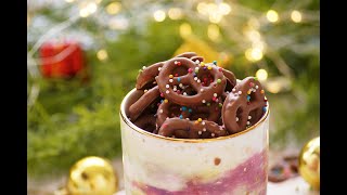 Chocolate Covered Pretzels Recipe  Easy Christmas Treats Recipes [upl. by Llibyc]