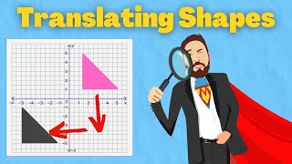 Translating Shapes On A Graph KS2 [upl. by Jameson714]