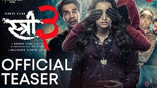 Stree 3 Movie release date update hindi  stree2 movie moviereview bollywood trailer youtube [upl. by Atinehs]