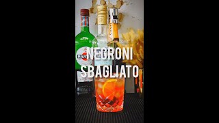 How to make a Negroni Sbagliato cocktail at home recipe [upl. by Brant]