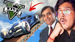 GTA 5  Stealing MOST EXPENSIVE CAR Of MUKESH AMBANI  GRAND THEFT AUTO V GAMEPLAY [upl. by Pironi]