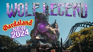 provo la NOVITÀ 2024 di GARDALAND  WOLF LEGEND [upl. by Leod]