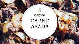 How to make Carne Asada Marinade Recipe [upl. by Aizatsana905]