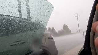 Full stormchase into Fishersville VA severe warned storm 72523 [upl. by Katzen]