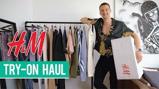 NEW HampM TryOn Haul 2020  7 Outfits  Men’s Casual Fashion Inspiration [upl. by Atiuqat]