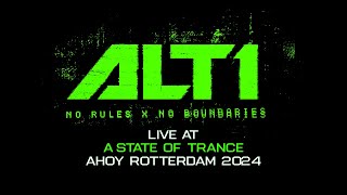 Alt1 LIVE  A State of Trance Rotterdam 2024 [upl. by Nyladnor780]