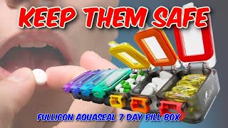 Fullicon Aquaseal 7 Day Pill Box Review [upl. by Nadabus]