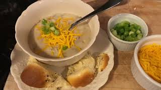 Made From Scratch Potato Soup THE VERY BEST RECIPE [upl. by Eened]