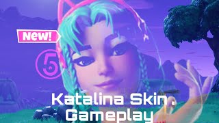 Fortnite Katalina Skin Gameplay 28 Kills IOS EU Early Access [upl. by Hurty]