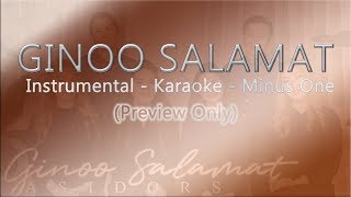 Ginoo Salamat  The AsidorS  KARAOKE  INSTRUMENTAL  MINUS ONE PREVIEW [upl. by Auqenat]