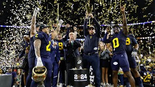 Michigan Football Hype Video 2024 BACK 2 BACK [upl. by Dickson]