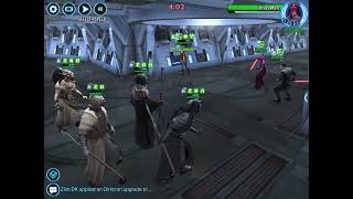 SWGOH  TW  Tuskens vs EP MJ Juhani omicron [upl. by Adan434]