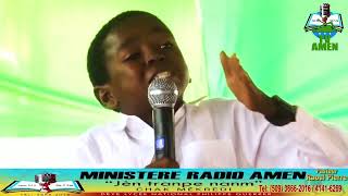 Message Avec Dr Josué Pierre  Ministè AMEN Okap [upl. by Nairrad320]