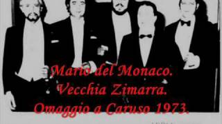 Mario Del Monaco  Homage to Caruso La Boheme vechia zimarra senti Rare [upl. by Etteniuq]