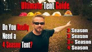 Everything You Need to Know About Tents  2 3 3 4 Season  What Works and What to Stay Away From [upl. by Niryt]