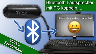 Bluetooth Lautsprecher mit dem PC verbinden [upl. by Annaid]